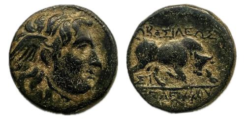 55 - Seleuco I. Antioquia. Bronce. 312-280 a.C. (SNG Spear 21ff)