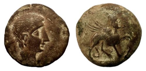 89 - Kastilo-Castulo. As. Unidad. 180 a.C. Cazlona (Jaén). (Abh-707). (Acip-2126).